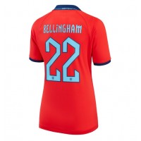 Maglie da calcio Inghilterra Jude Bellingham #22 Seconda Maglia Femminile Mondiali 2022 Manica Corta